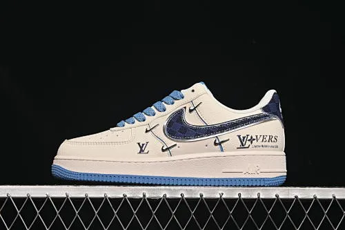 All categories Nk Air Force 1 Air Force series Nk Air Force 1 Low Air Force low-top Nike Air Force 1'07 Low LV joint beige four hooks Air Force 1 low-top casual sneakers XS2869-003